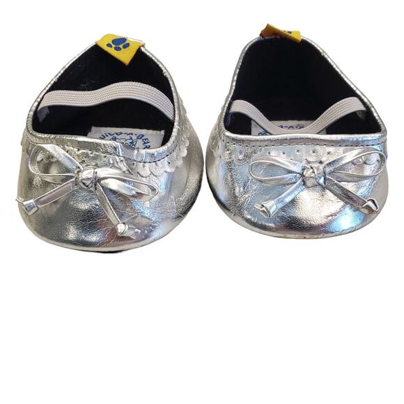 Build a Bear Silver Slip on Dress Shoes for Stuffy Build a Bear Shoes - Picture 10 of 12